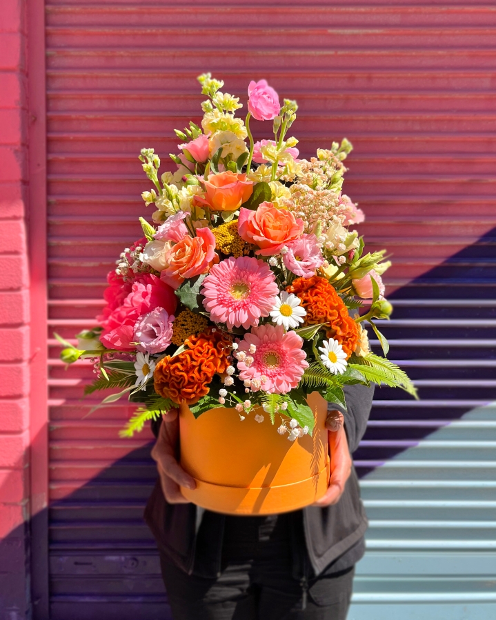 Summer Sunset Hatbox