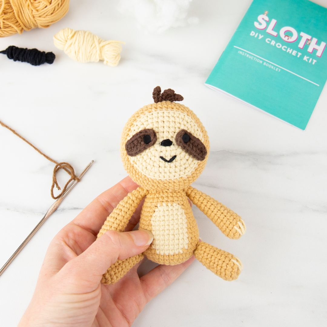 DIY Crochet Sloth Kit