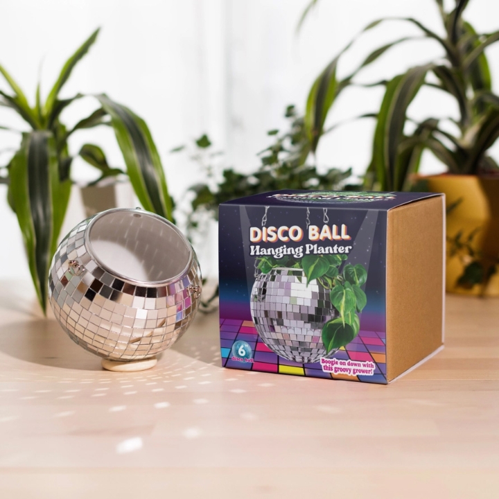 Disco Ball Planter