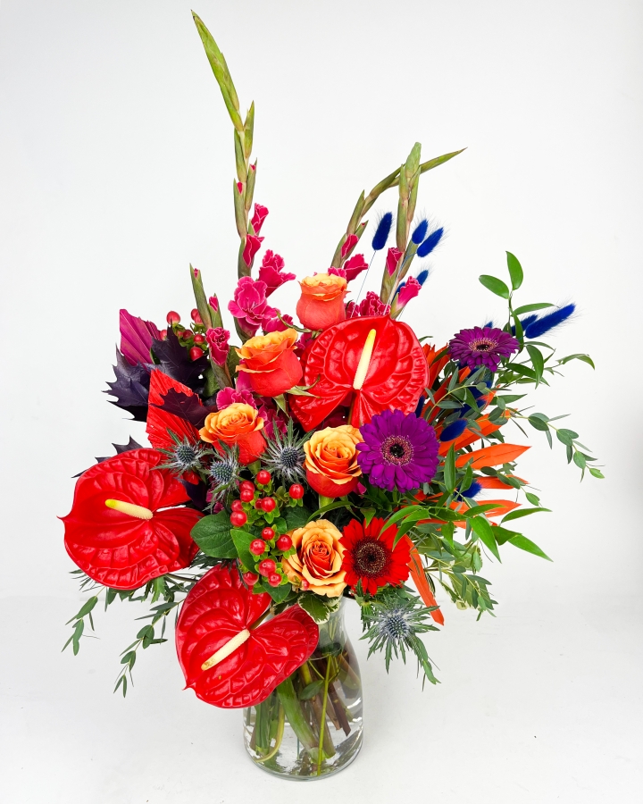 Firework Display Vase