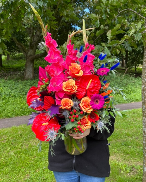 Firework Display Vase