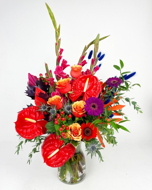 Firework Display Vase
