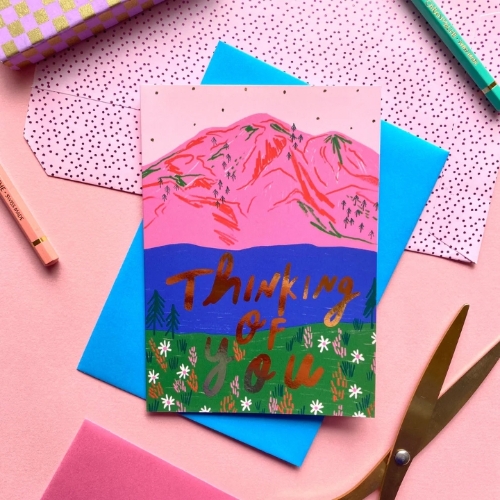 Thinking of you card